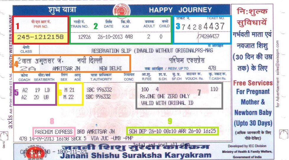 Train Ticket