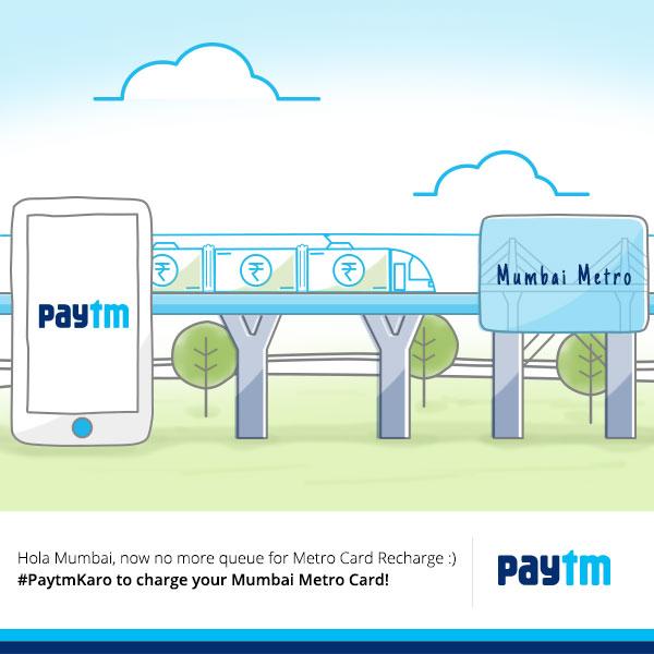 Paytm mumbai Metro ticket Offer